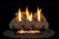 Real Fyre Fyreside Live Oak 24" Vent Free Log Set, Natural Gas or Propane (74-VF9-15MP)